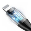 Baseus -Baseus Mall VN Cáp sạc và truyền dữ liệu tốc độ cao Baseus Horizontal Data Lightning cho iPhone/ iPad ( 2.4A, Indicator Lamp, Fast Charing)