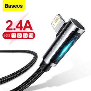 Baseus -Baseus Mall VN Cáp sạc lightning Legend Series Elbow Fast Charging Data Cable USB to iP 2.4A