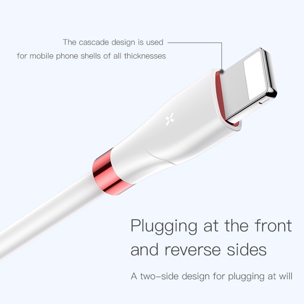 Baseus -Baseus Mall VN Cáp Baseus Lightning Big Eye Digital Display cho iPhone/ iPad (Tích hợp đồng hồ báo điện áp, dòng điện và công suất theo thời gian thực, 2.4A, 120cm, Fast charge và Sync Data)