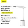 Baseus -Baseus Mall VN Đèn để bàn làm việc, đọc sách và làm đèn ngủ Baseus Smart Eye Series Full Spectrum Double Light Source AAA Reading and Writing Desk Lamp
