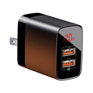 Baseus -Baseus Mall VN Bộ sạc nhanh PD3.0/QC 3.0 Baseus Mirror Lake PPS Digital Display Quick Charger (18W, 2 Ports,FCP/AFC/PPS/PD/QC 3.0 Full Quick Charge Protocol)