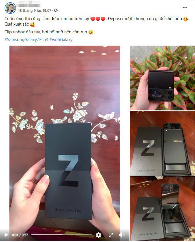 Niềm vui tràn ngập trên mạng xã hội nhờ hiệu ứng Galaxy Z Fold3 và Z Flip3 về tay - Ảnh 5.