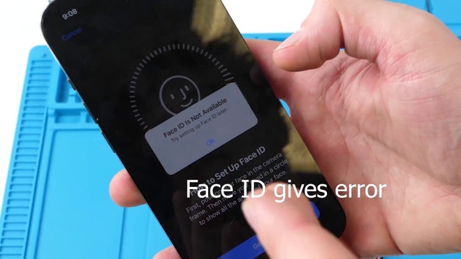 iPhone 13 sẽ mất Face ID nếu màn hình được thay thế bởi bên thứ ba - Ảnh 3.