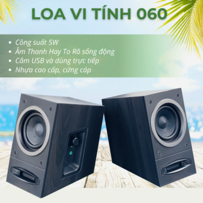 Loa Vi Tính 060 Công Suất 5W Âm Thanh…